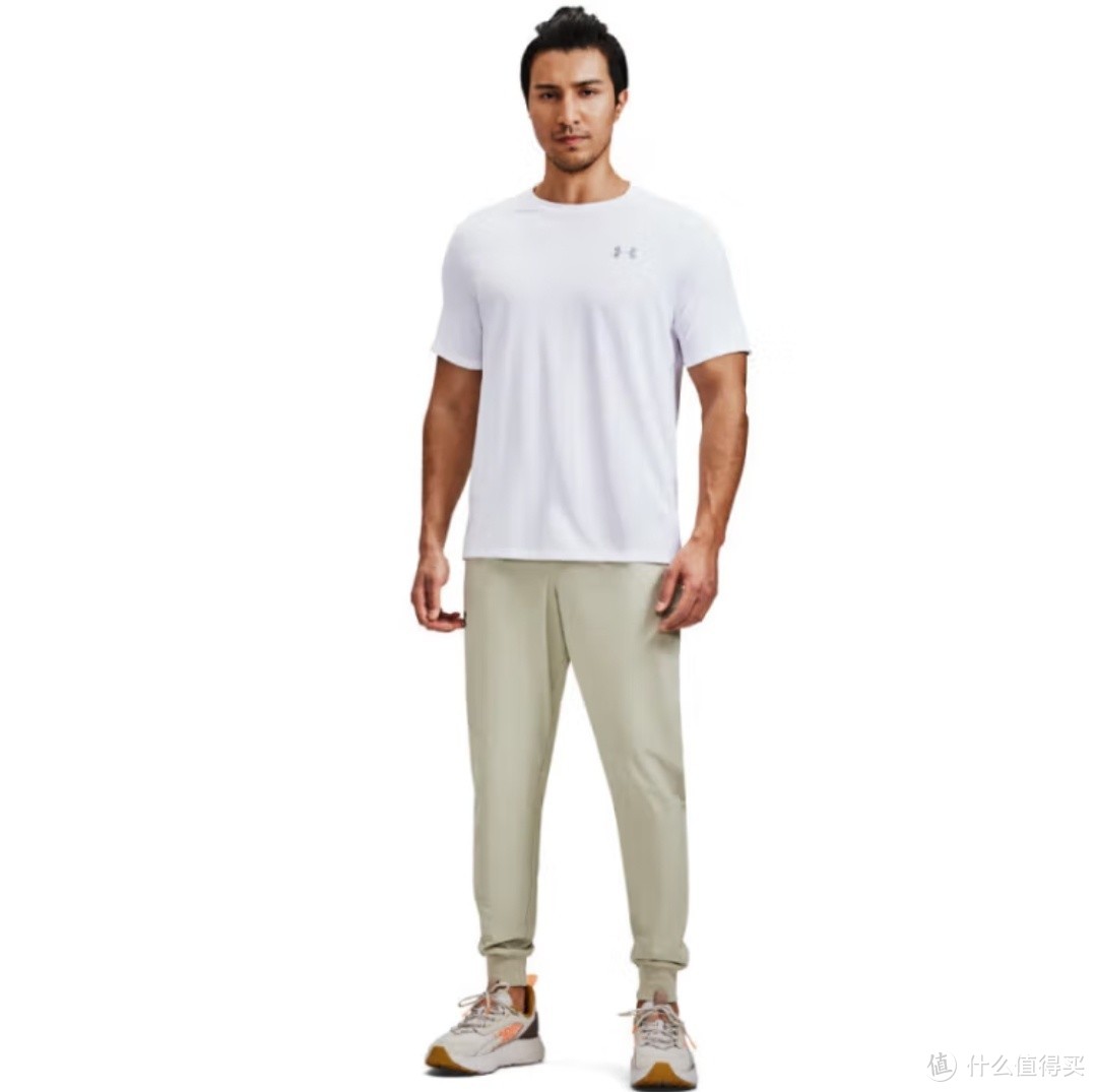 安德玛（UNDER ARMOUR）春夏Tech 2.0男子训练运动短袖T恤1326413 白色100 XXL：舒适与性能的完美结合