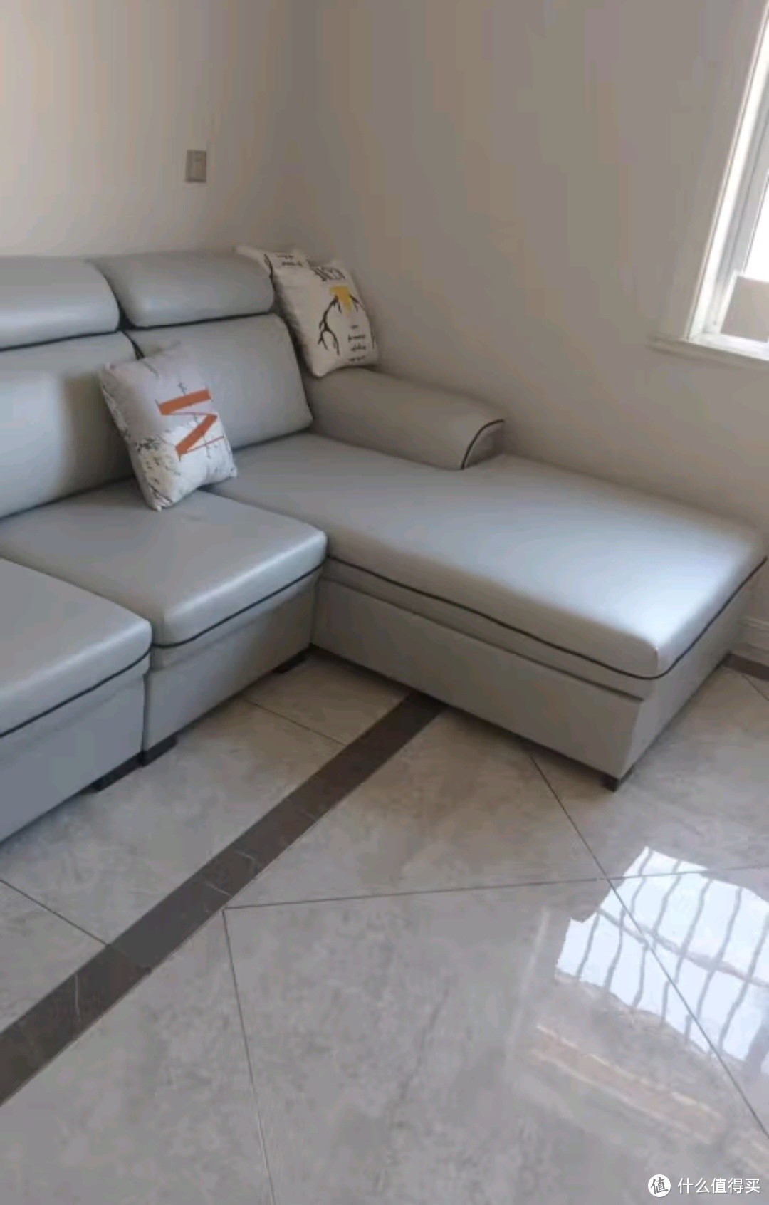 创繁现代可拆洗布艺沙发简约客厅小户型免洗科技布乳胶沙发组合家具 四人位2.75M+左右互换