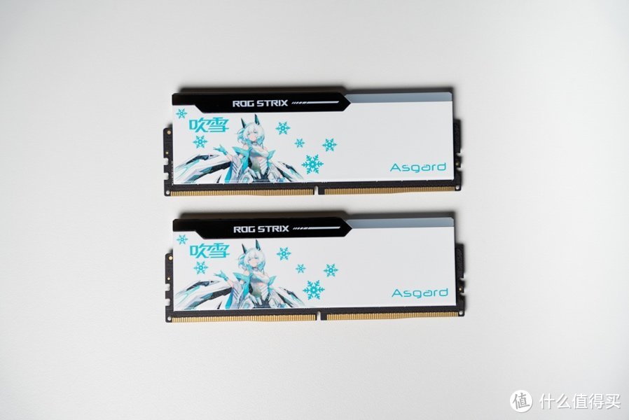 吹雪主题装机必备，阿斯加特 吹雪联名款 DDR5 6400 16GBx2 CL32内存开箱分享