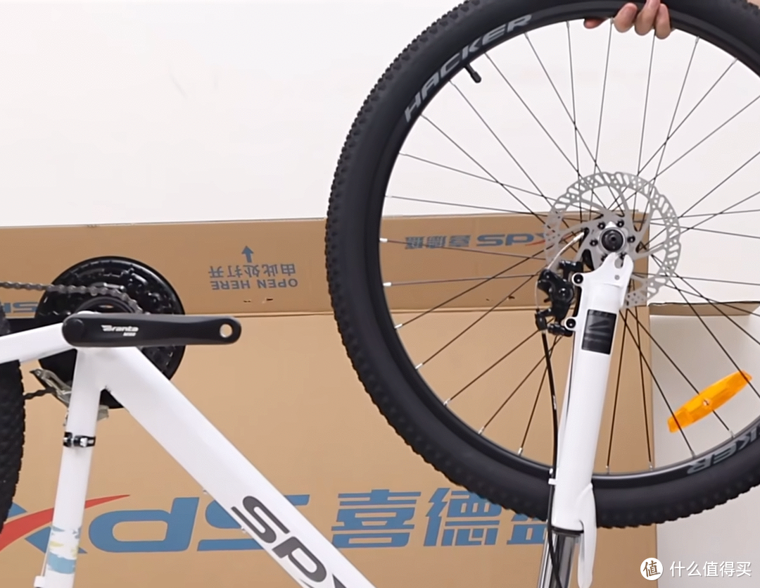 网购自行车容易安装么？以喜德盛为例，看开箱安装难度。