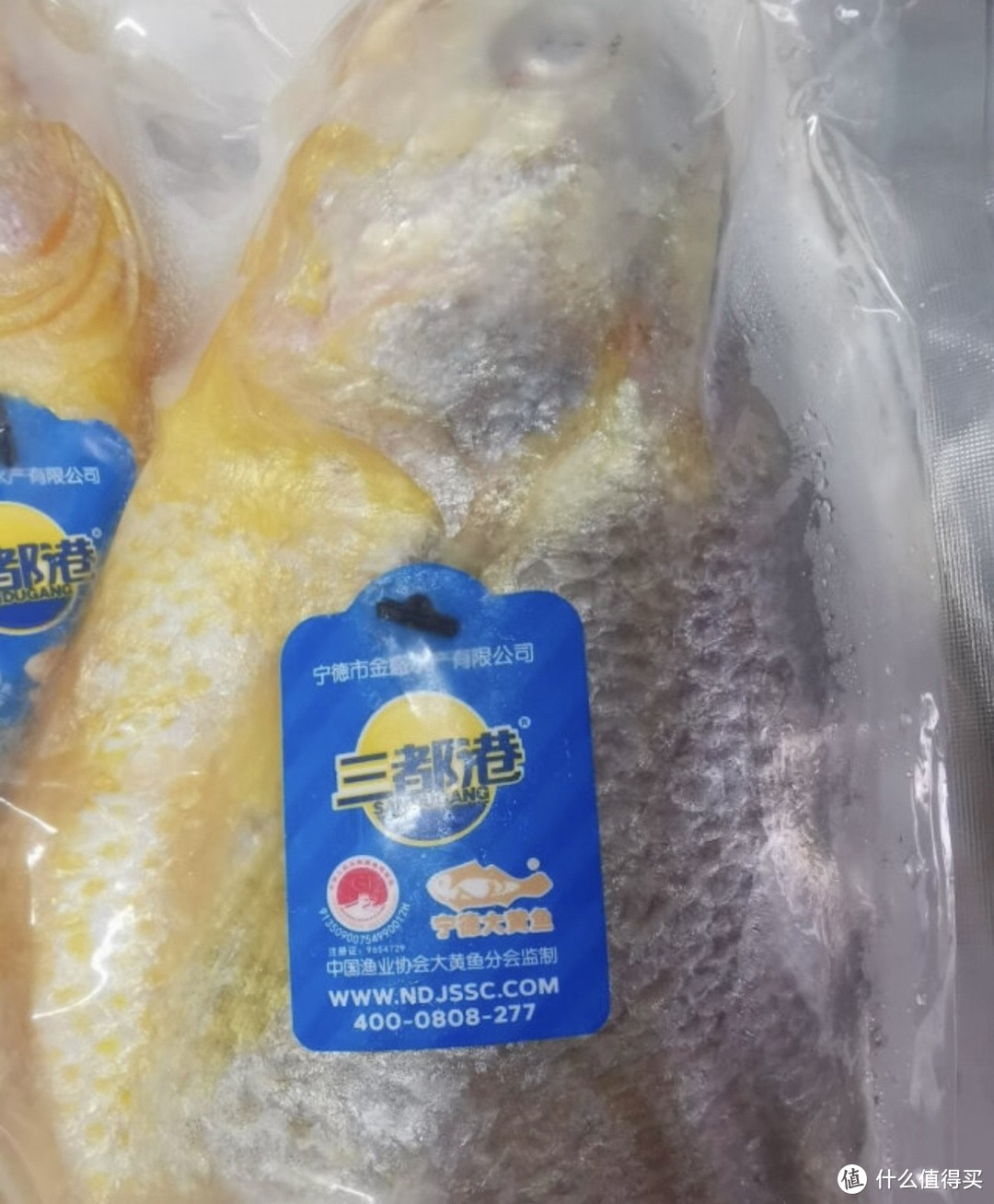 ￼￼三都港 冷冻三去大黄鱼1kg/2条装 黄花鱼 深海鱼 生鲜 鱼类 海鲜水产￼￼