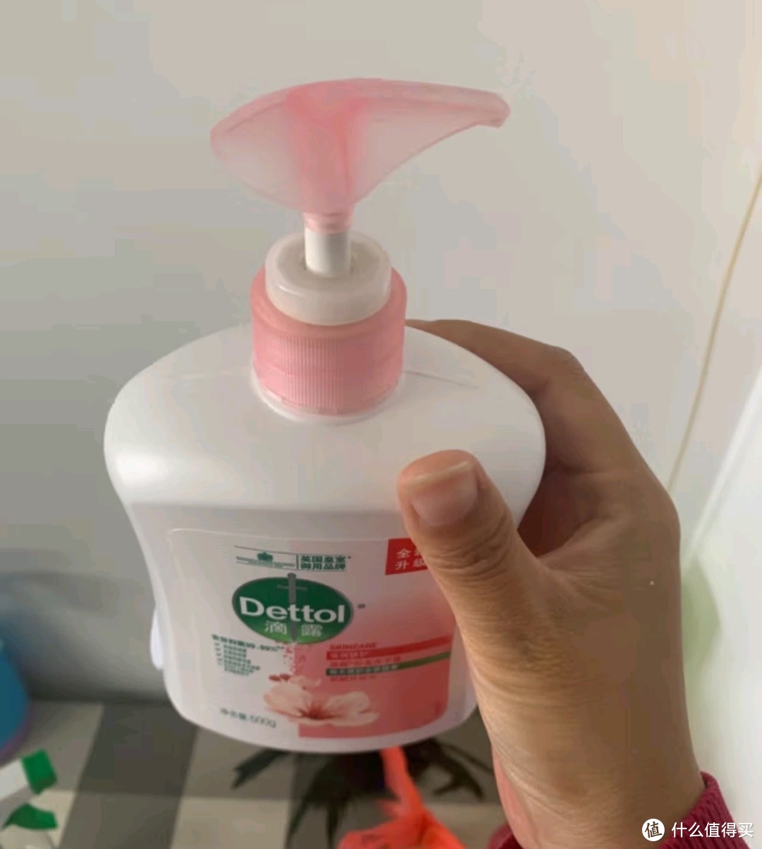 滴露（Dettol）健康抑菌洗手液滋润500g+500g瓶补充装液替换 儿童洗手消毒家庭装
