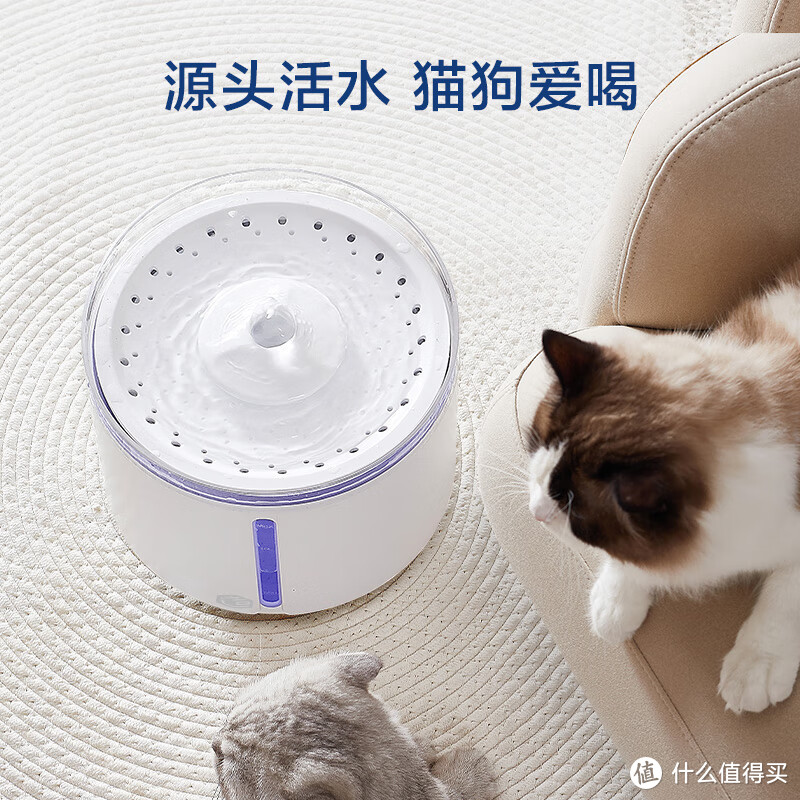 宠物智能饮水机：京东京造活泉自动饮水机，让爱宠喝出健康生活！