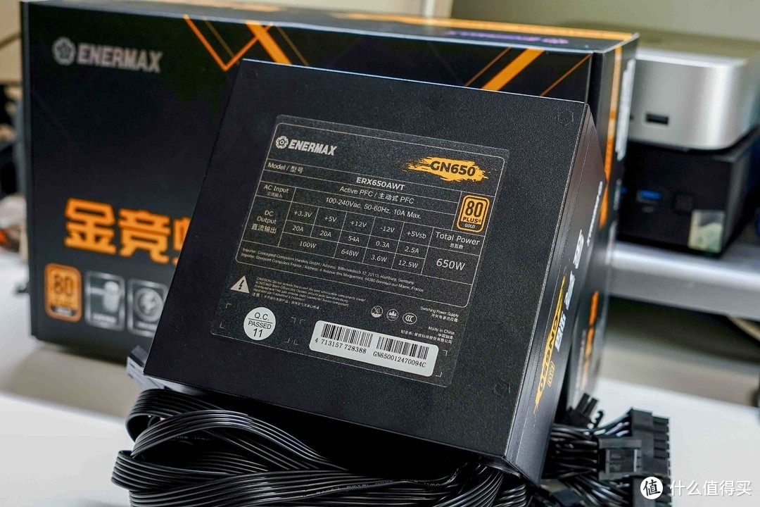 三百元不到的全日系电容金牌电源丨安耐美金竞蝠GN650拆解测试