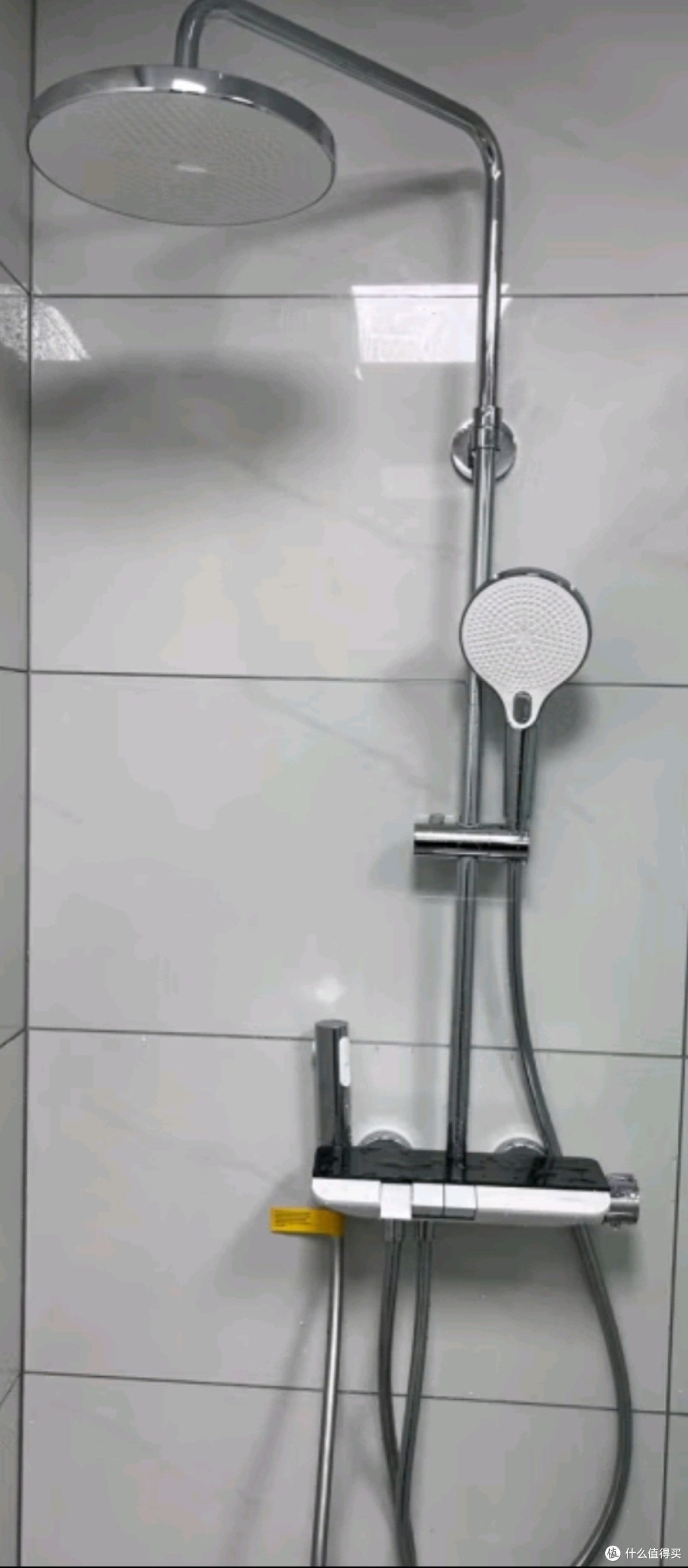 九牧（JOMOO）花洒全套淋浴套装大置物沐浴喷头自动除垢喷枪淋浴器 记忆温度36618【枪灰】