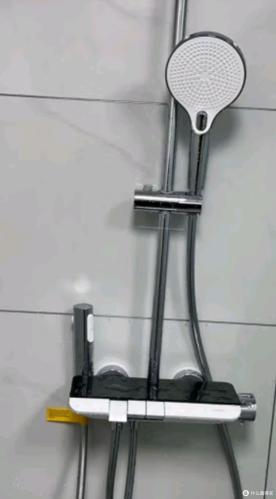 九牧（JOMOO）花洒全套淋浴套装大置物沐浴喷头自动除垢喷枪淋浴器 记忆温度36618【枪灰】