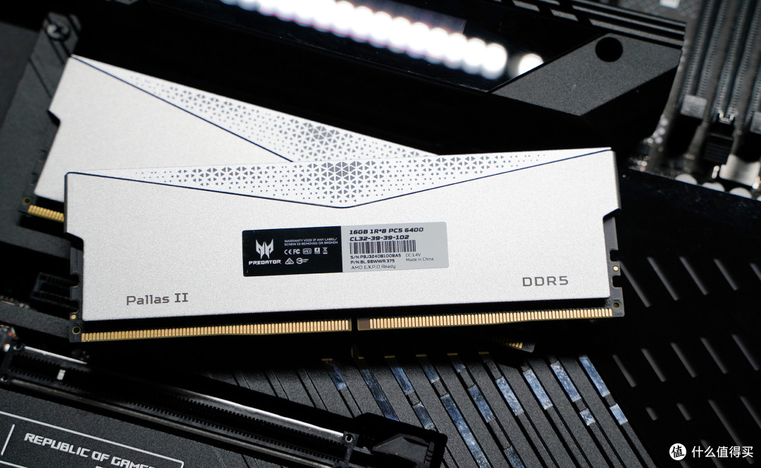 轻松白嫖变8000mhz 宏碁掠夺者pallas Ⅱ ddr5 6400mhz 32gb内存条