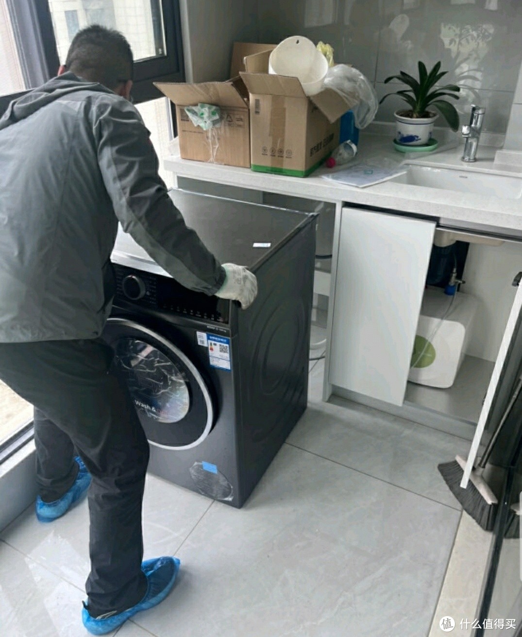 博世洗烘一体机，轻松搞定家庭洗衣难题！