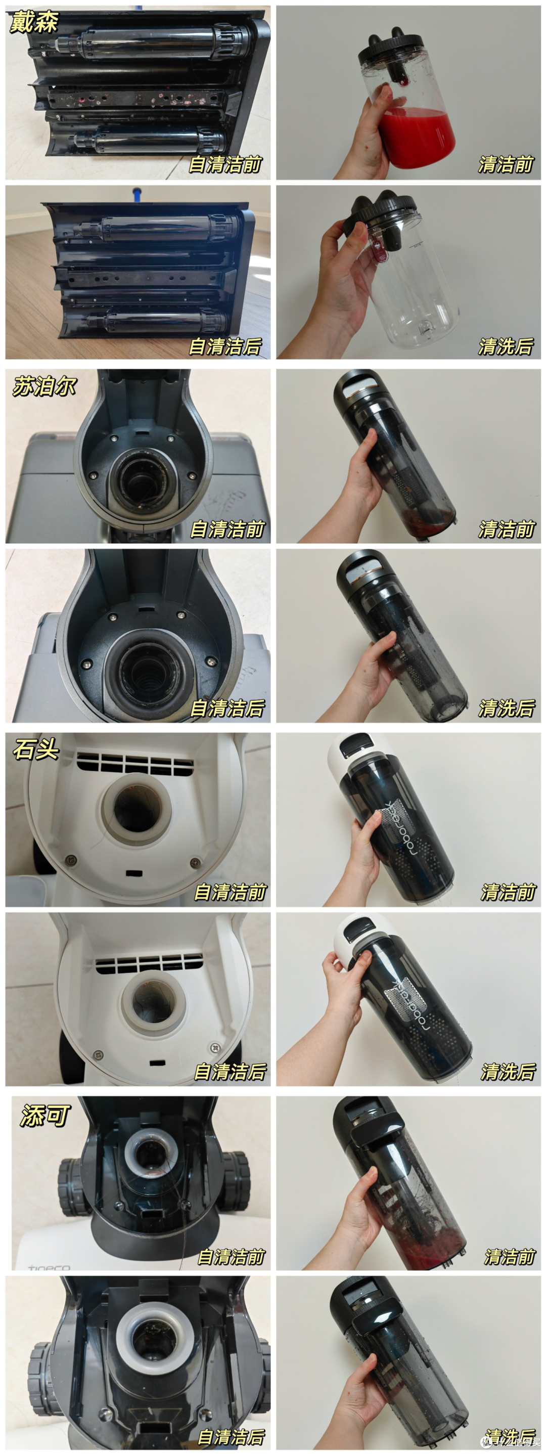 新一代洗地机选购攻略，添可3.0、戴森WashG1、追觅M13、石头A10，旗舰洗地机大横测，哪款洗地机更好用
