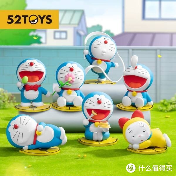 52TOYS哆啦A梦闲暇时光系列盲盒——潮玩新宠，动漫情怀的完美收藏