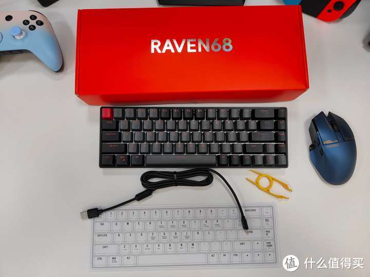 狼派raven68磁轴机械键盘，手感与性能的完美结合