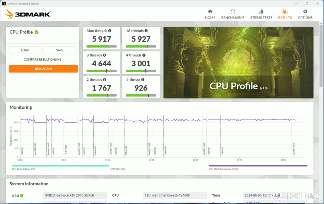 装机好时节 - INTEL I5 12400F简测