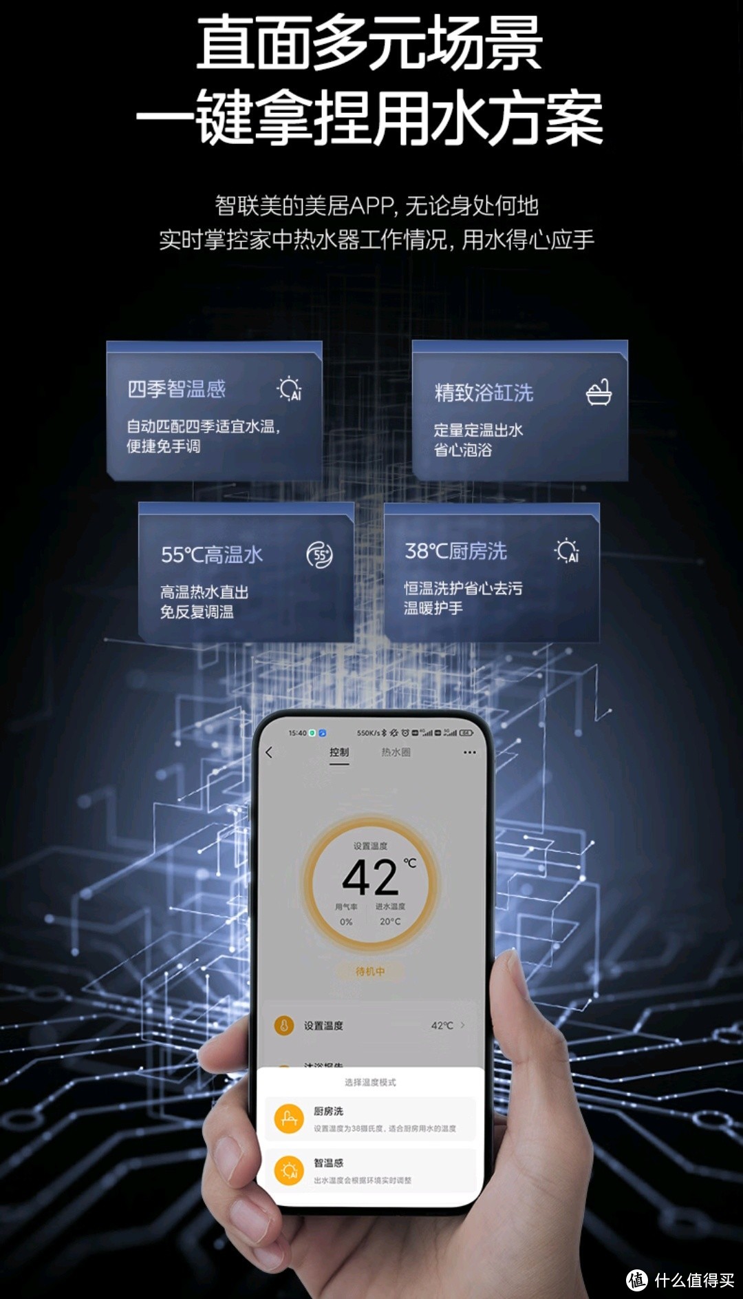 美的（Midea）16升燃气热水器JSQ30-MK6耀夜：新装修家庭的理想之选！