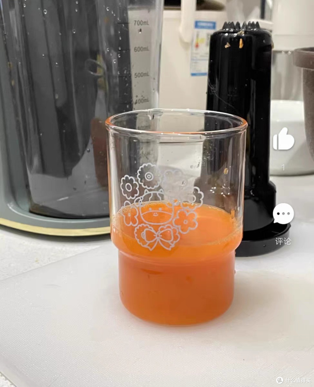 小熊可碎冰原汁机电动榨汁机汁渣分离家用全自动超大口径榨果汁机