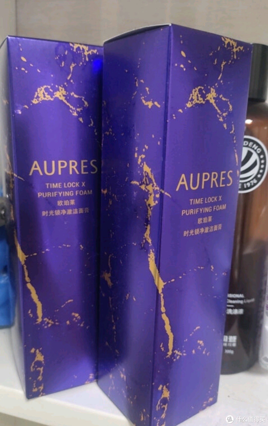 欧珀莱（AUPRES）第五代新升级时光锁净澈洁面膏：爱的贴心礼物