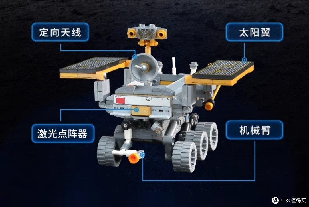 探索宇宙的辉煌玉兔号月球车模型