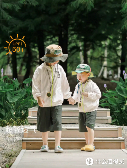 户外探险必备！儿童城市户外防晒衣，轻薄透气，让孩子尽享阳光！