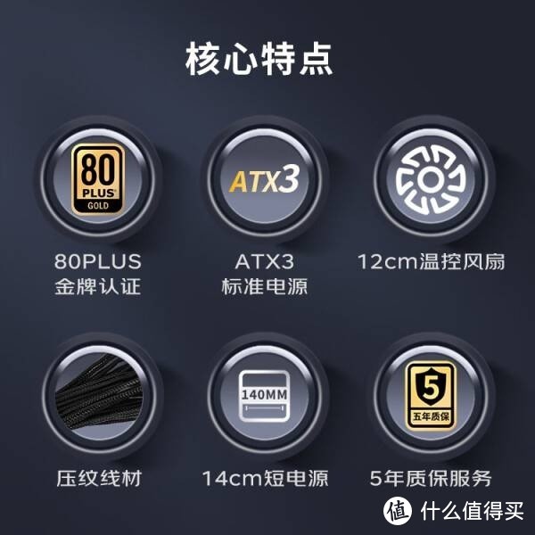 先马（SAMA）GT650D黑色（额定650W）ATX3非模组台式主机电脑电源：性能与品质兼备