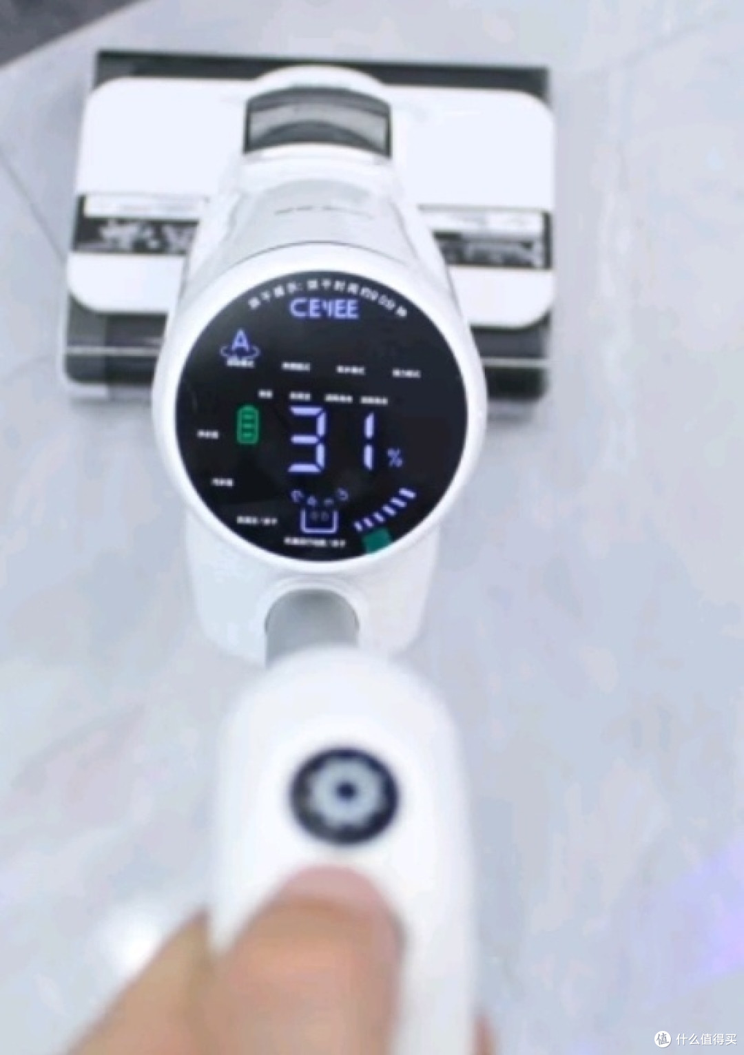 希亦（CEYEE）T800 Pro 家用洗地机 智能除菌自清洁扫地机 洗吸拖一体清洗排污手持吸尘器 白色