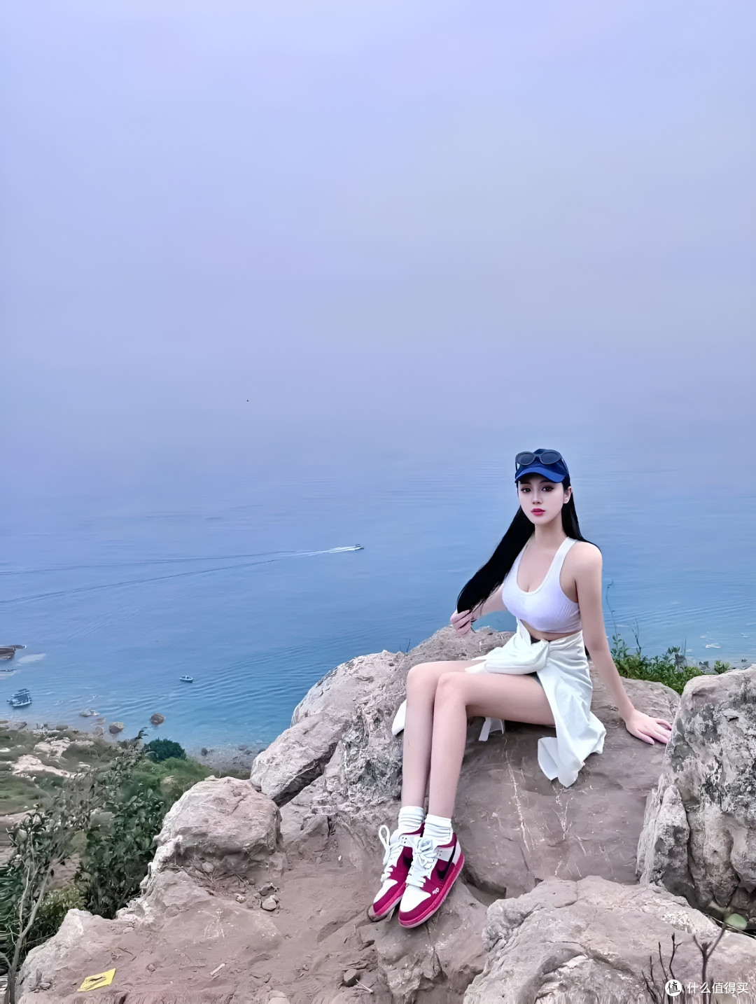 夏天爬山太舒服啦山高路远独善其身看山看海看自己_运动内衣_什么值得买