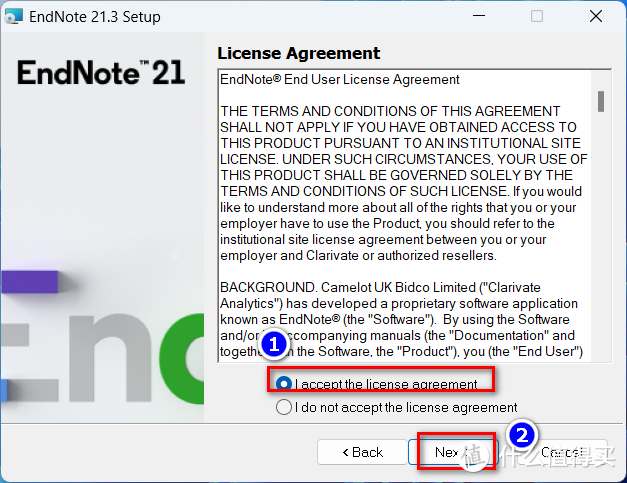 EndNote21.4文献管理软件安装包下载及安装教程