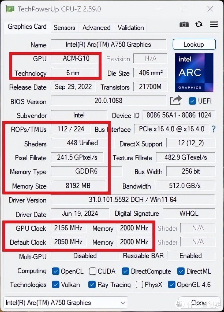 咸鱼翻身，英特尔锐炫 A750 8G装机实测