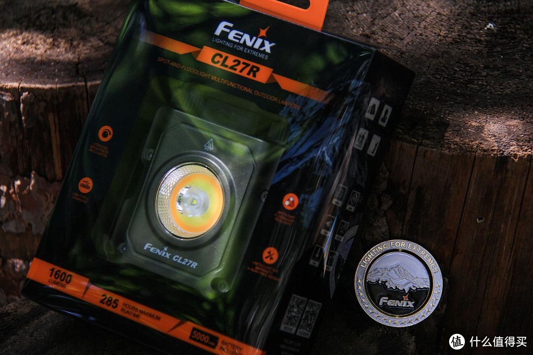 多光源无级调整、多功能灵活使用：FENIX CL27R营地灯