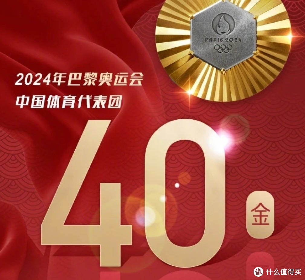 40金！中国代表团奥运赛场上的辉煌瞬间