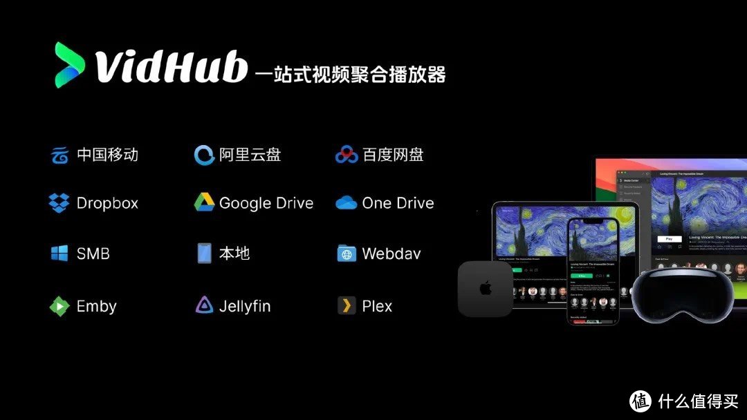 苹果用户福音！VidHub播放器，轻松驾驭网盘与多平台！