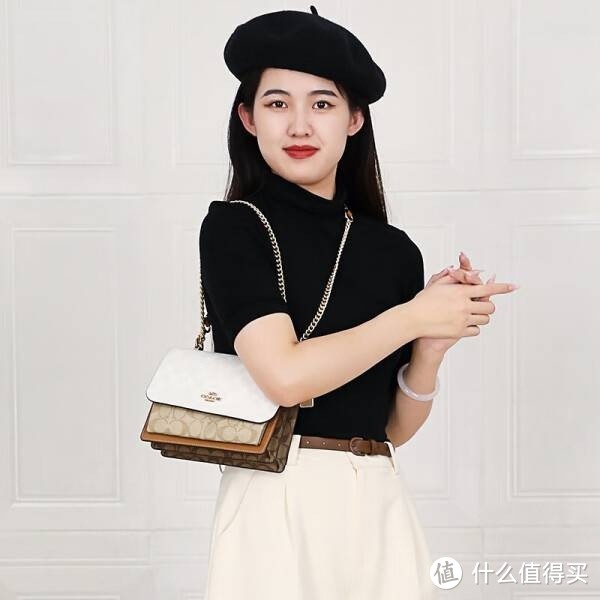 蔻驰（COACH）女士包奢侈品百搭风琴包单肩斜跨包CA148：时尚与实用的完美融合