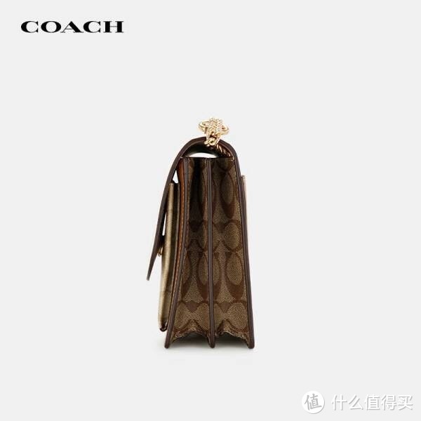 蔻驰（COACH）女士包奢侈品百搭风琴包单肩斜跨包CA148：时尚与实用的完美融合