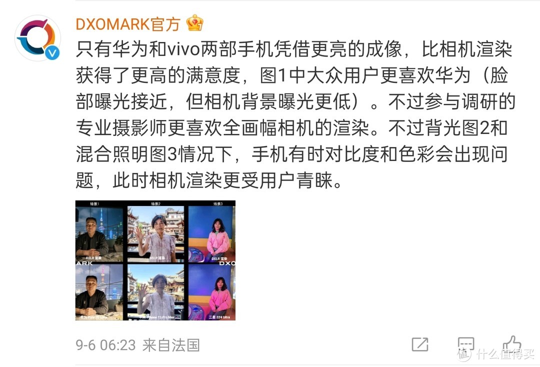 DXOMARK又被质疑，华为vivo手机拍照比相机还要好？