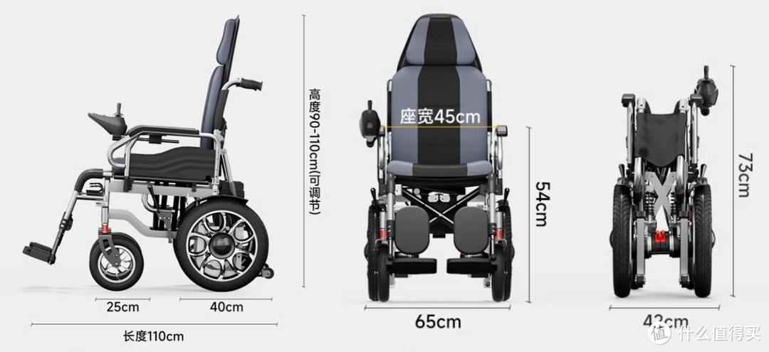 盘点6款性价比高，好用不贵的老人电动轮椅，价格均在3000左右