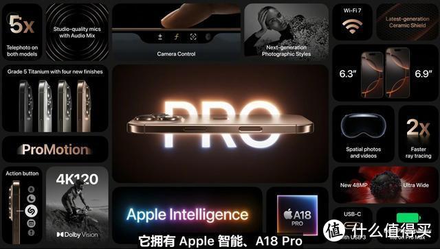 苹果发布会“王炸”，iPhone16系列发布，5999 元起！