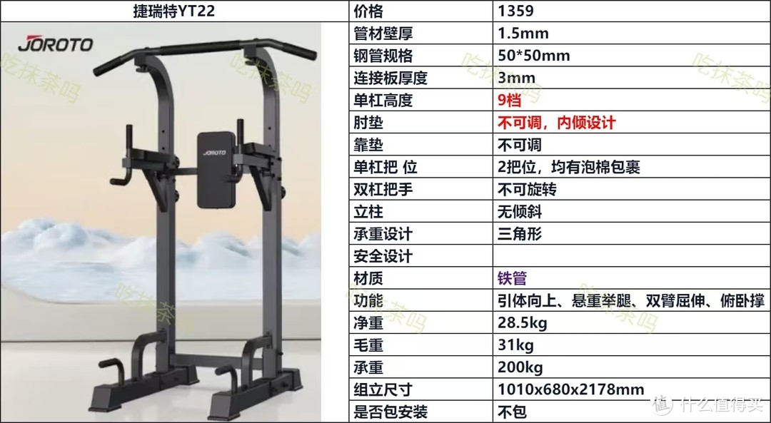 又一CrossFit带火的健身器械 ！落地式引体向上架  选购全攻略，千元级这6款居家轻松打造强健体魄