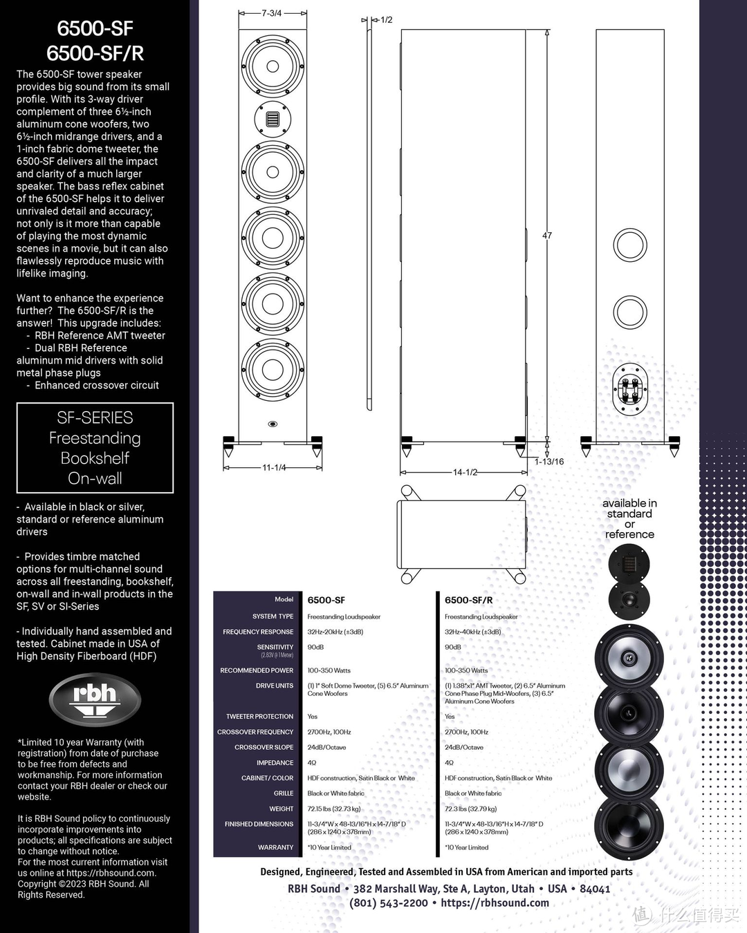 揭开声音巅峰的面纱：RBH Sound 6500-SF