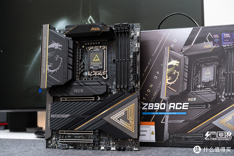 【首发】更快更强更全面，微星MEG Z890 ACE 主板抢先开箱体验