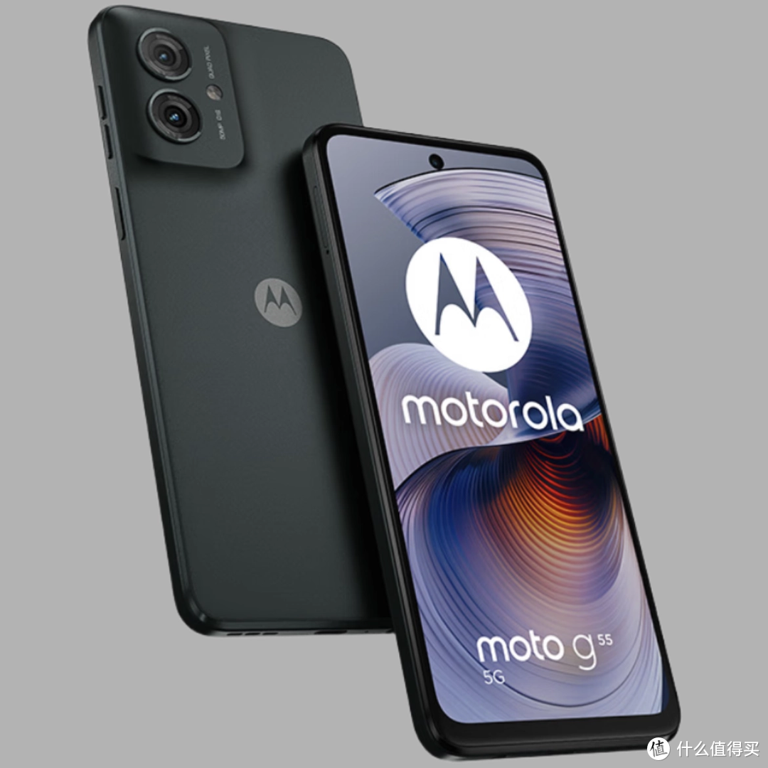 摩托罗拉 Moto G55 国行版发布：搭载天玑7025，8G+256G配置售 1399 元