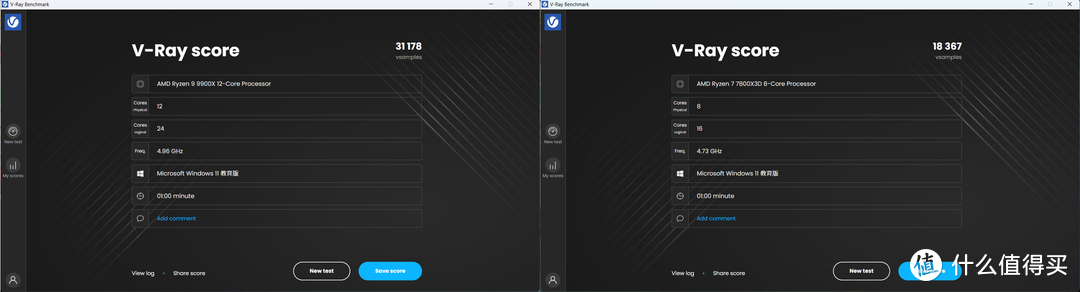 双十一AMD 7800X3D/9900X 板U内存怎么搭配能效最高？实测完7800X3D/9900X+X670E/X870E我悟了