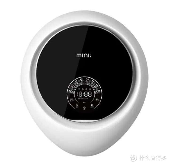 现代复古家电标杆，小吉（MINIJ）3kg壁挂洗衣机，家庭清洁的新帮手。