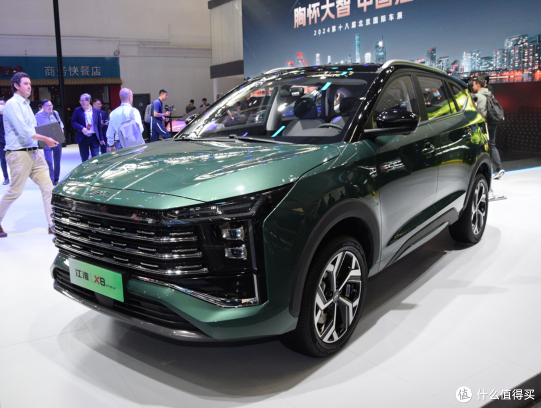 10.98万元插电式混合动力中型SUV：江淮X8 PHEV