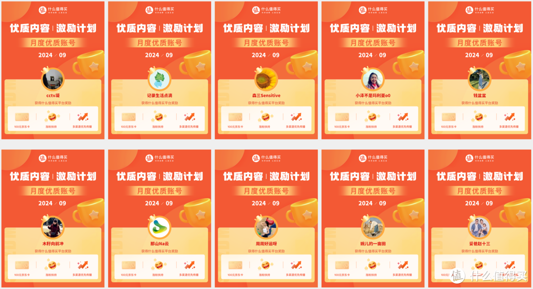 🎉2024.9月优质图文&优质账号榜出炉，快来看看你上榜没～！