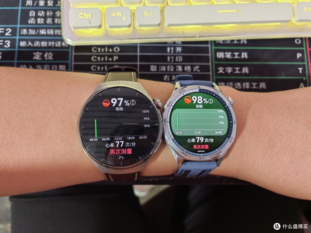 华为 watch GT5 和 GT4 智能手表的区别是什么？