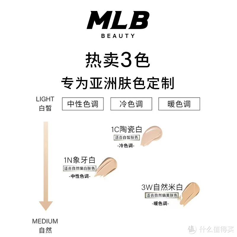 【双11送水桶包】MLB气垫老花粉底液正品BB霜细腻持妆不易脱妆久