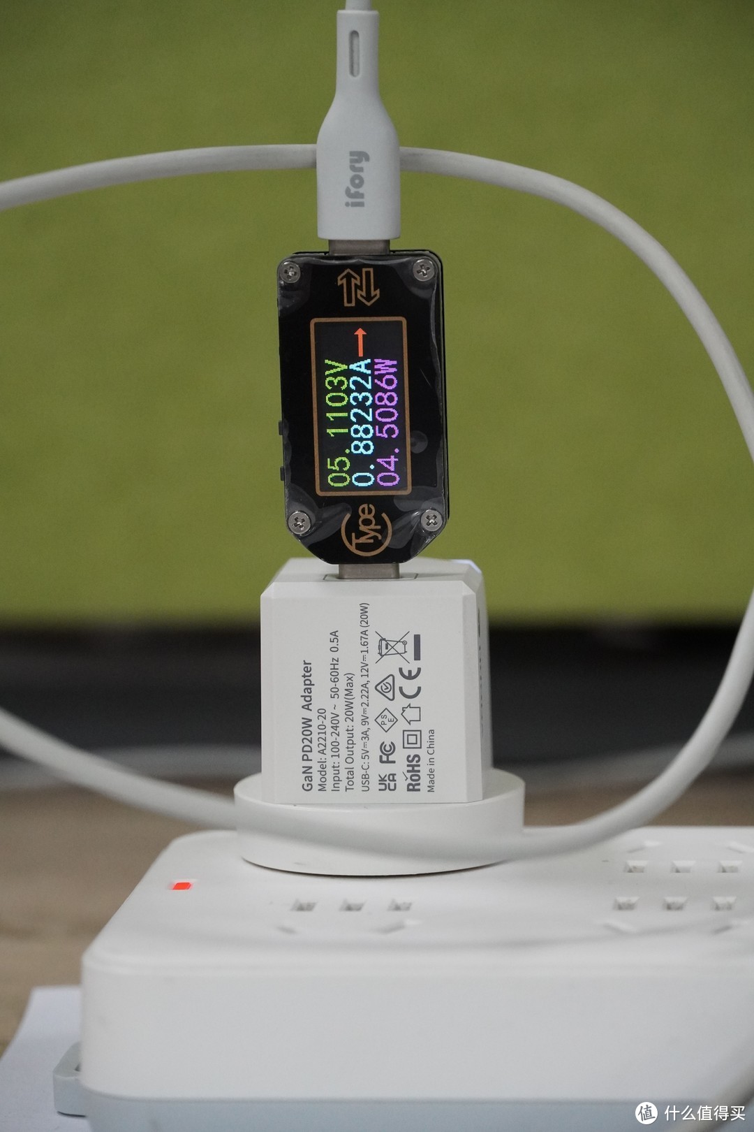 鸿达顺GaN PD20W Adapter试用报告