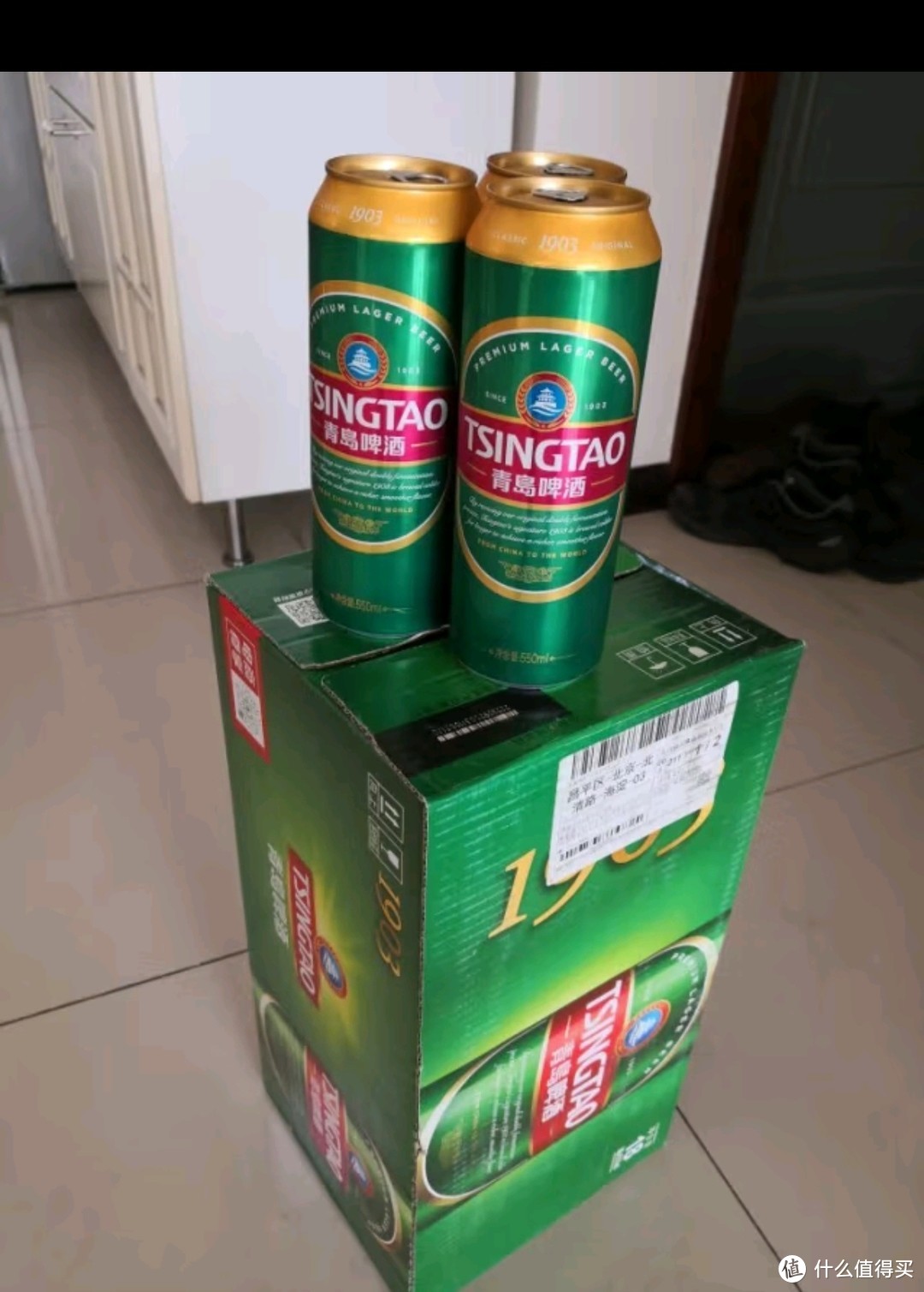 青岛啤酒（TsingTao）经典10度500ml*18听整箱太原厂松江厂随机发