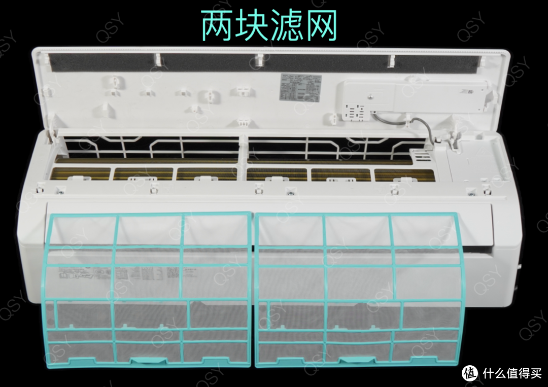 美的酷省电Max 1.5匹空调拆机实测 2匹内机搭配高能效压缩机 APF 6.02领先行业不虚标