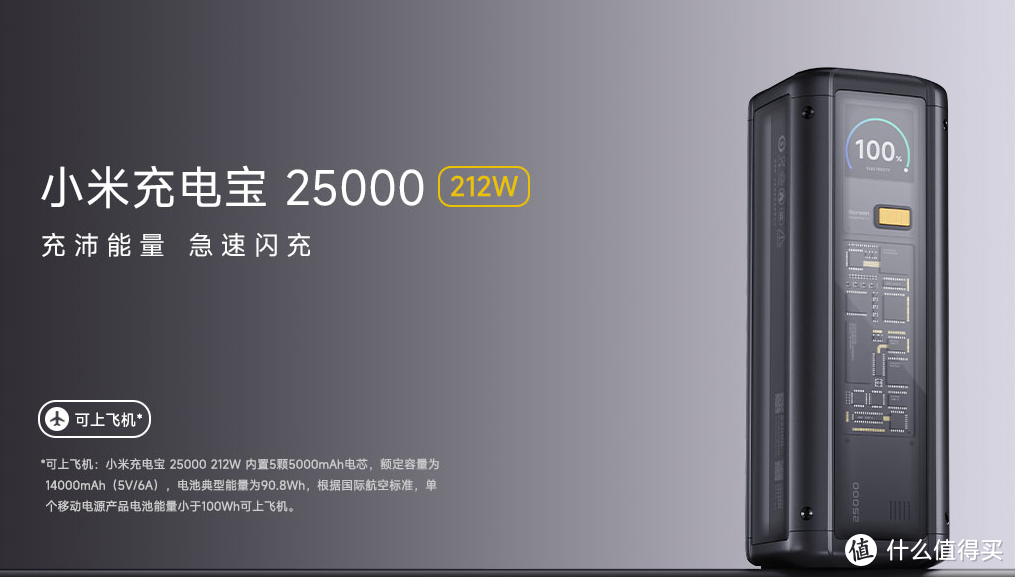 199元 20000mAh 120W输出充电宝，了解Xiaomi小米充电宝产品线布局