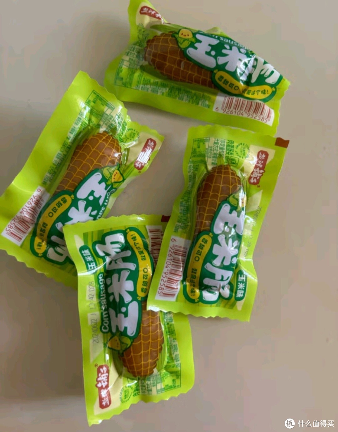 我家宝宝的心头好：盐津铺子玉米肠