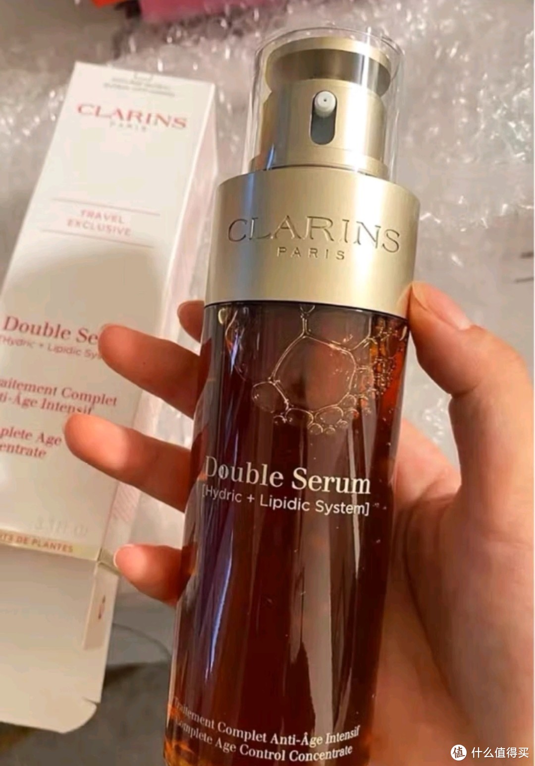 娇韵诗（CLARINS）黄金双萃精华50ml 第八代精华生日礼物女